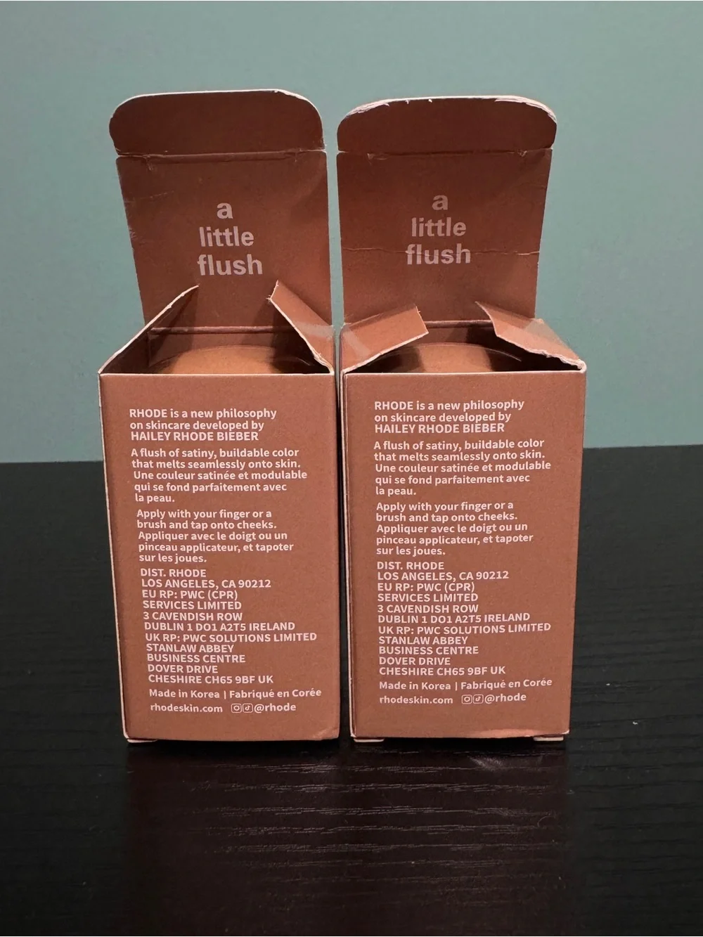 rhode Pocket Blush Stick - Piggy and Toasted Teddy